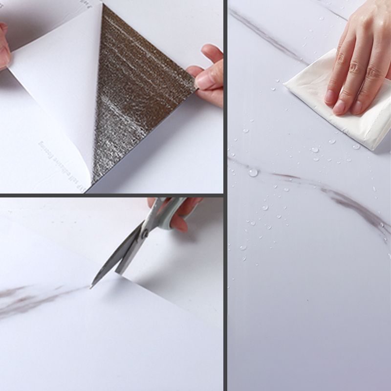 Lisslune | Modern Peel and Stick Backsplash Wall Tile PVC Tile-Peel & Stick