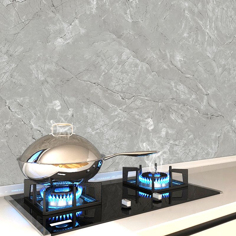 Lisslune | Modern Peel & Stick Field Tile PVC Rectangular Wallpaper for Floor and Wall