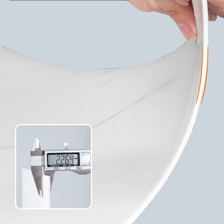 Lisslune | 30 cm X 58 cm PVC rectangular Peel & Stick subway tile kitchen and bathroom backsplash