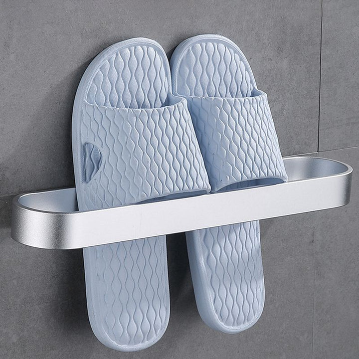 Lisslune | Contemporary 2-piece Bathroom Accessory Set Aluminum Stainless Steel Towel Bar