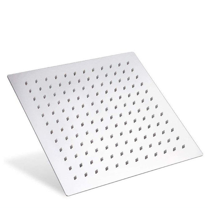 Lisslune | Modern square shower head wall mount standard spray fixed shower