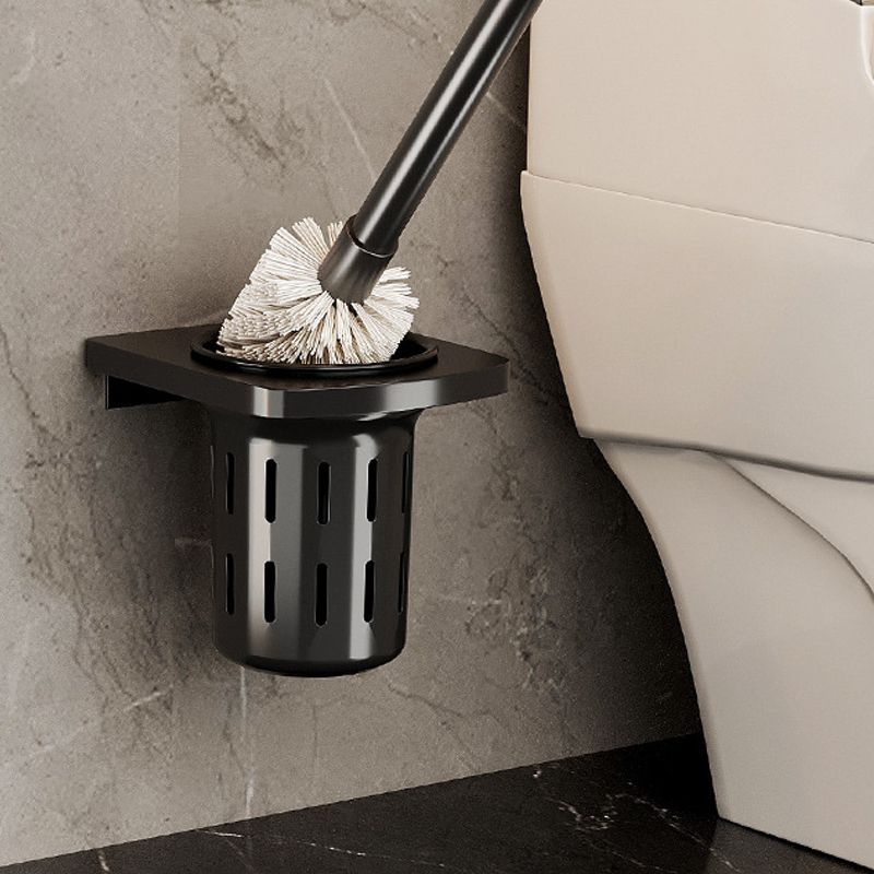 Lisslune | Traditional Aluminum Bathroom Accessories Set Black Bathroom Accessories Kit