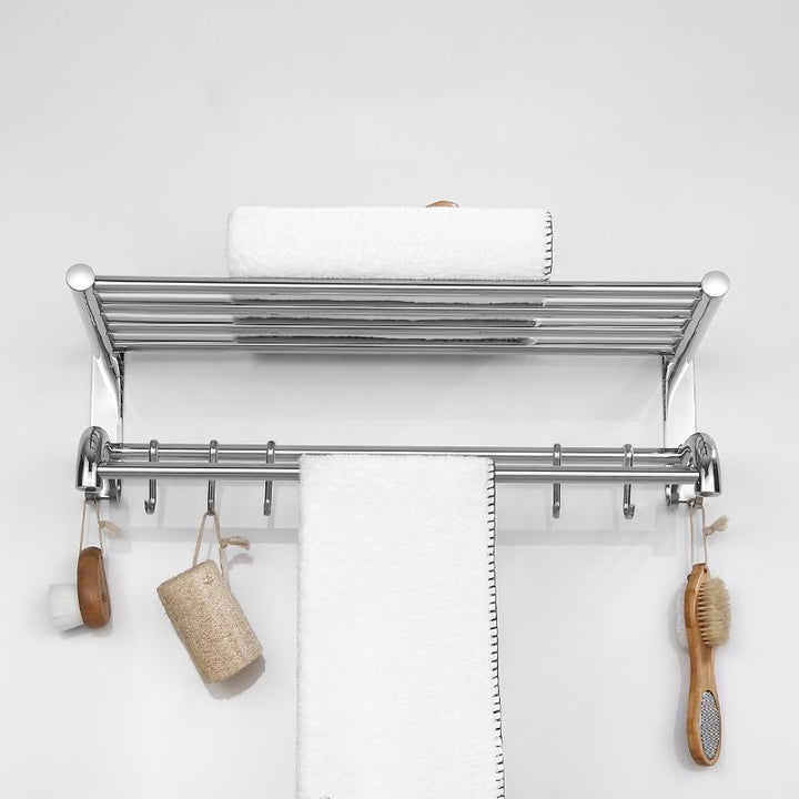 Lisslune | Modern Bathroom Accessory Set Stainless Steel Bathroom Shelf Bathroom Set