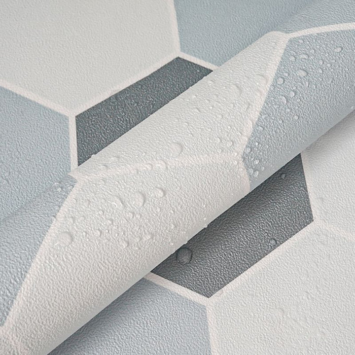 Lisslune | Modern Vinyl Flooring Self-Adhesive Geometrically Printed Vinyl Plank Flooring