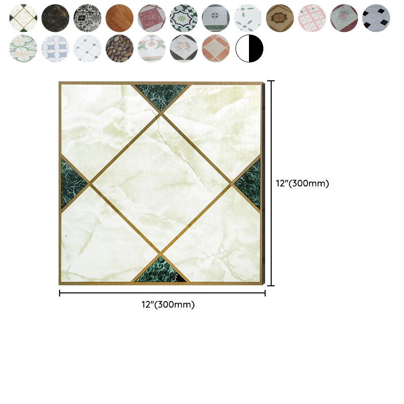 Lisslune | Peel and Stick PVC Flooring Matt Vinyl Flooring with Stone Look