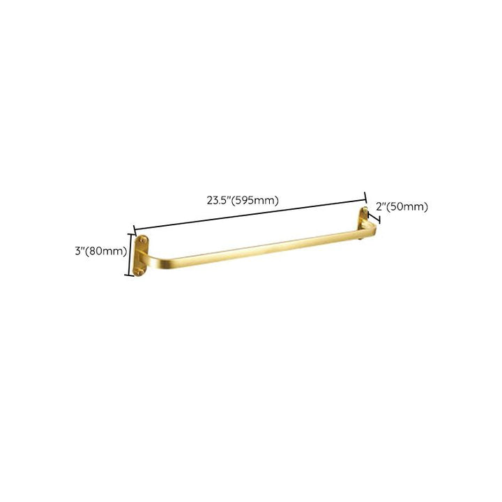 Lisslune | Modern Bathroom Hardware Paper Holder Bathroom Shelf Gold Bathroom Accessories Set