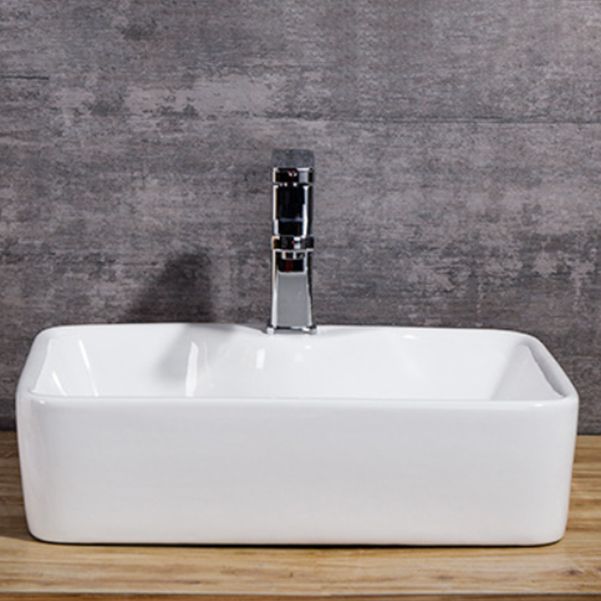 Lisslune | Modern Basin Solid Color Porcelain Sink