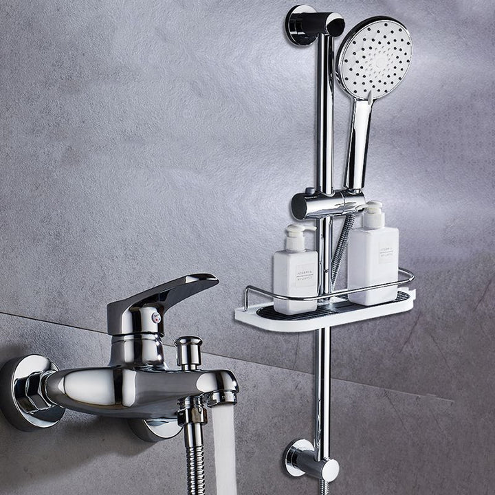 Lisslune | Tradition Fixed Bathtub Mixer Wall Mount Lever Handle Bathtub Mixer