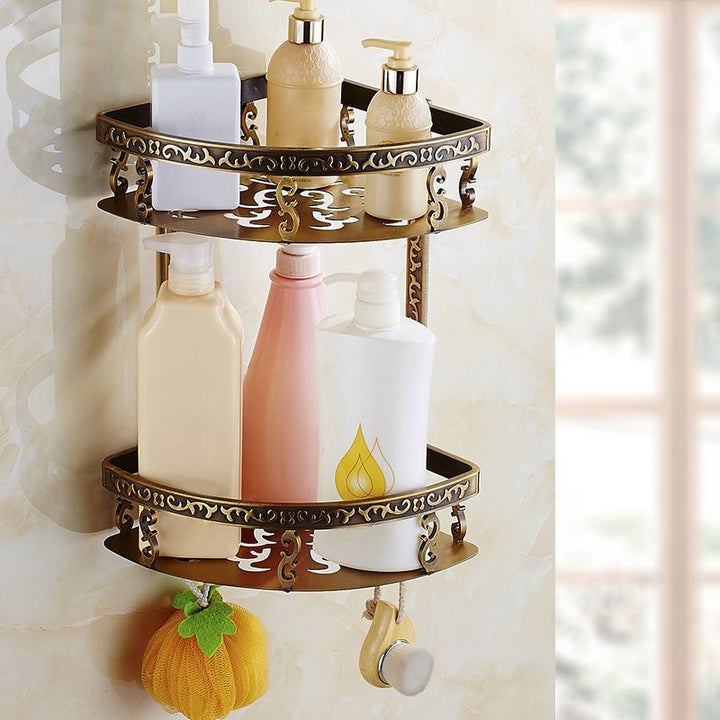 Lisslune | Traditional Bathroom Accessory Hardware Set Brass Bathroom Hardware