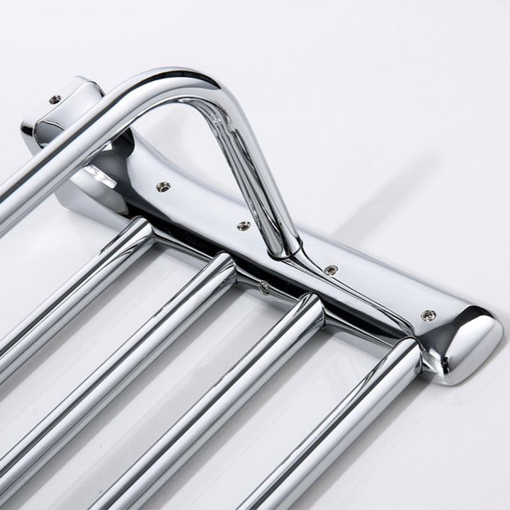 Lisslune | Modern Bathroom Hardware Paper Holder Bathroom Shelf Silver Bathroom Accessory Set