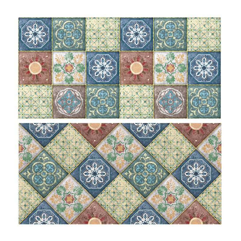 Lisslune | Modern Multicolor Peel/Stick Back Wall Tile PVC Peel and Stick Back Wall Tile