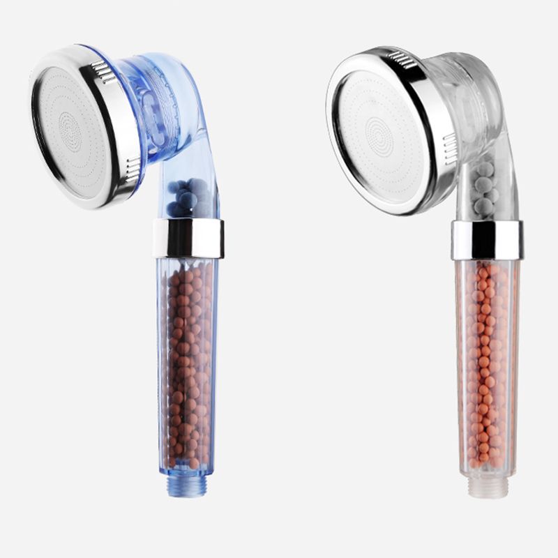 Lisslune | Bathroom Showerhead Plastic Water Filtration Round Hand Shower