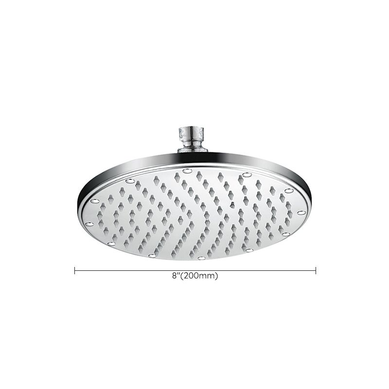 Lisslune | Contemporary Style Shower Head Bathroom Fixed Shower Head with Round and Square Shape