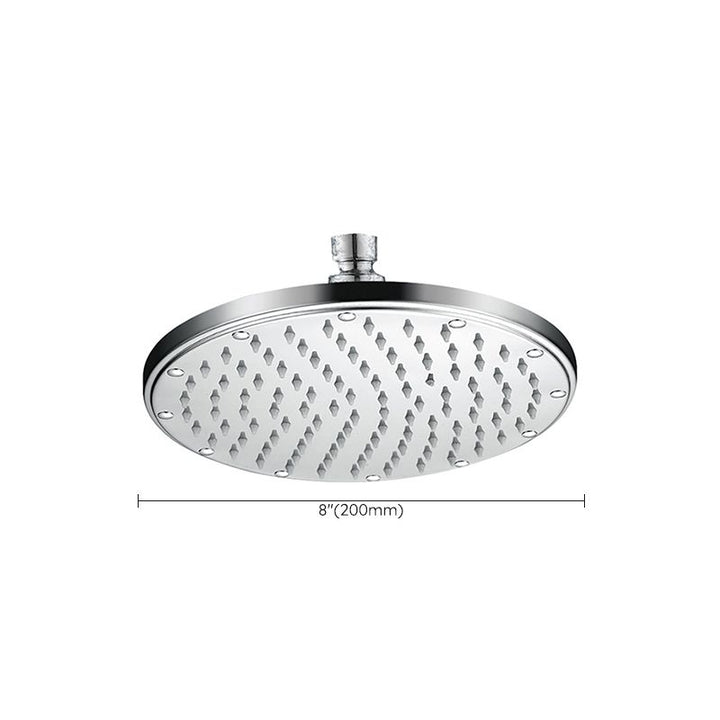 Lisslune | Contemporary Style Shower Head Bathroom Fixed Shower Head with Round and Square Shape