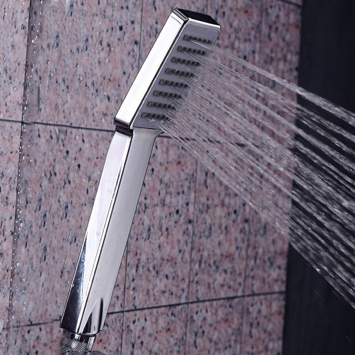 Lisslune | Modern Handheld Supercharged Showerhead Square Turbo Spray Head