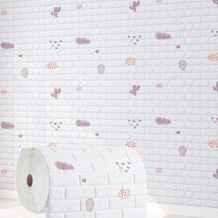 Lisslune | Industrial Wall Panel 3D Printing Bathroom Wall Panels in White