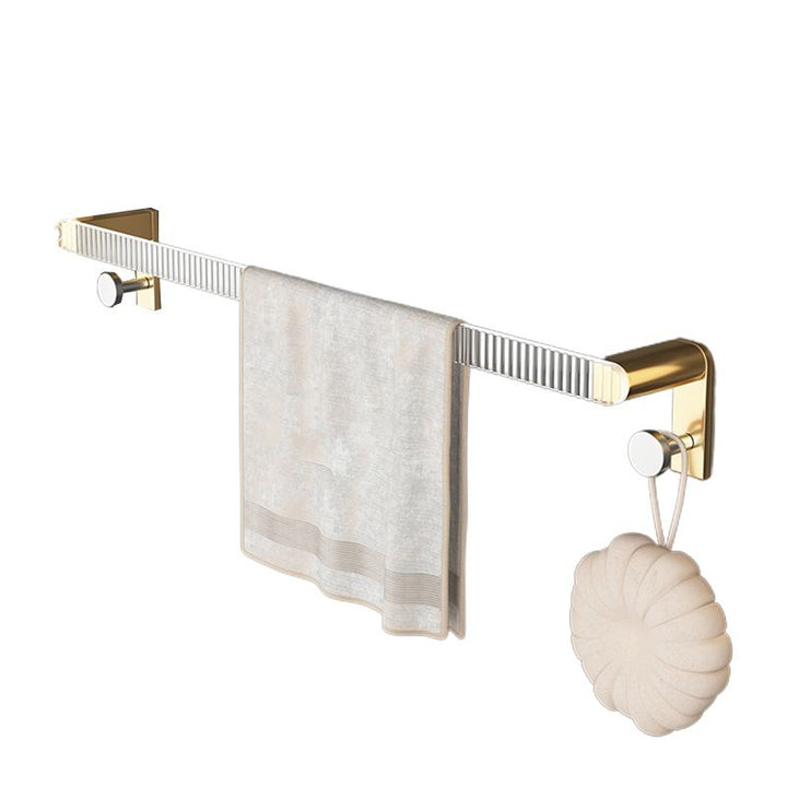 Lisslune | Metal and Acrylic Bathroom Accessory Set Transparent Bathroom Accessories
