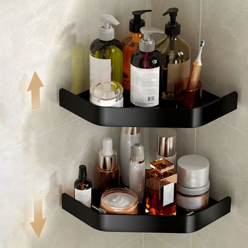 Lisslune | Modern Bathroom Set Towel Bar Paper Holder Black Bathroom Accessory Set