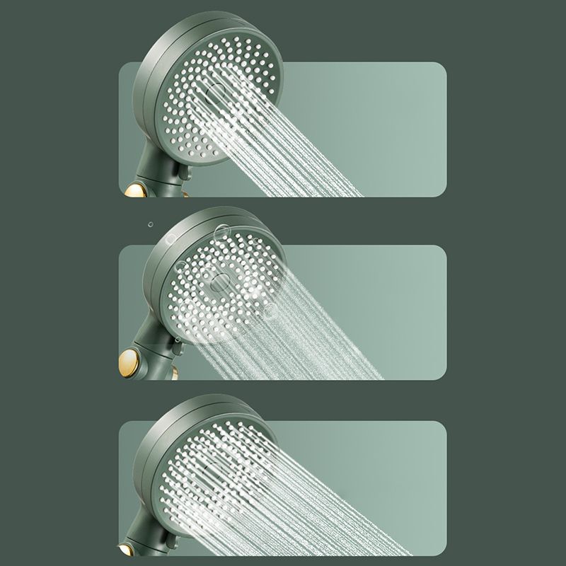 Lisslune | Contemporary Round Shower Head Combo Handheld Shower Head 9.8 Inch H Spray Head