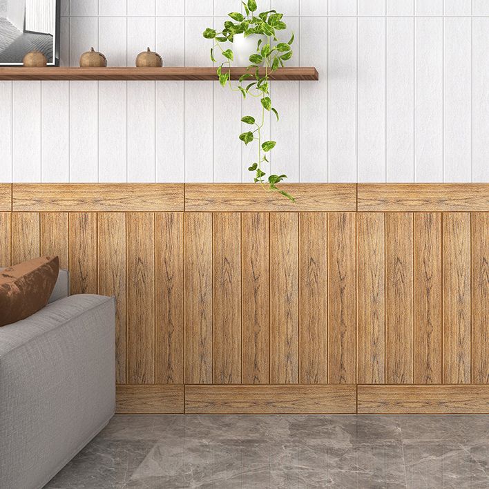Lisslune | Wall paneling Vinyl Peel and Stick Smooth Waterproof Interior Wall Paneling