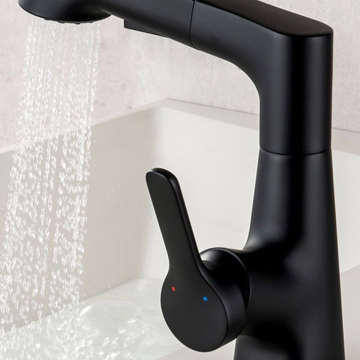 Lisslune | Industrial Style Wide Faucets Lever Handles Faucets for Bathroom
