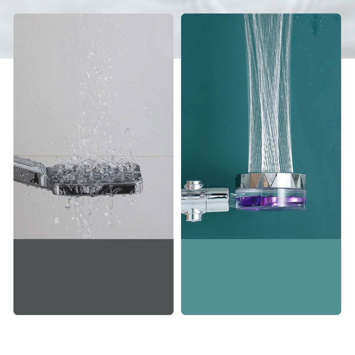 Lisslune | Contemporary Handheld Supercharged Showerhead Round Spray Head
