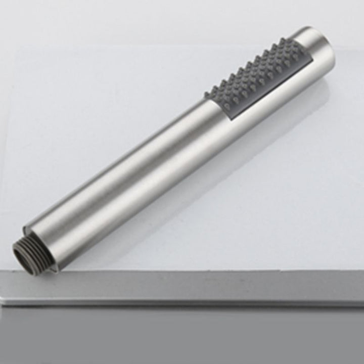Lisslune | Cylindrical Hand Shower with Self-Cleaning Stainless Steel Wall Shower Head