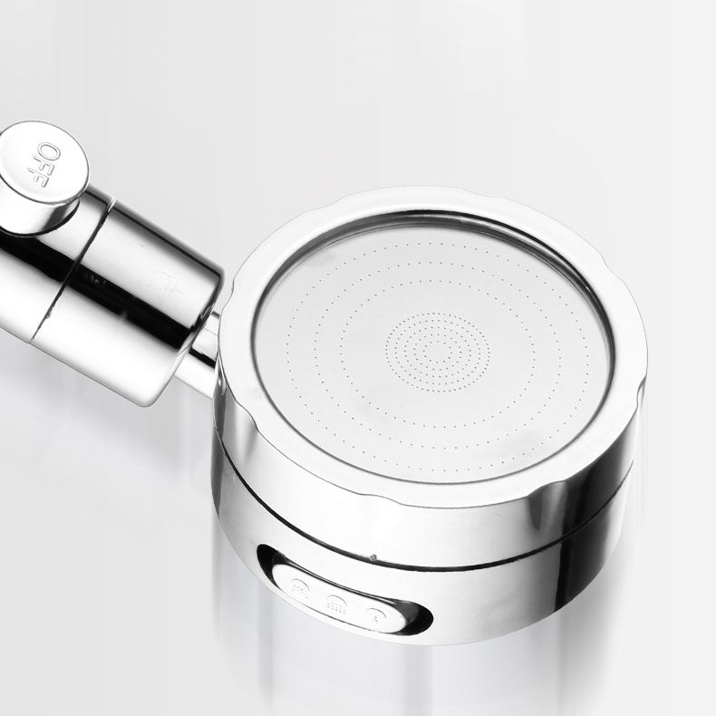 Lisslune | Adjustable Water Flow Showerhead Solid Color 3 Settings Round Handheld Shower