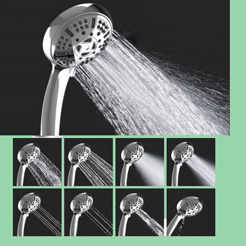 Lisslune | Modern shower head for bathroom 9-nozzle round wall-mounted shower head