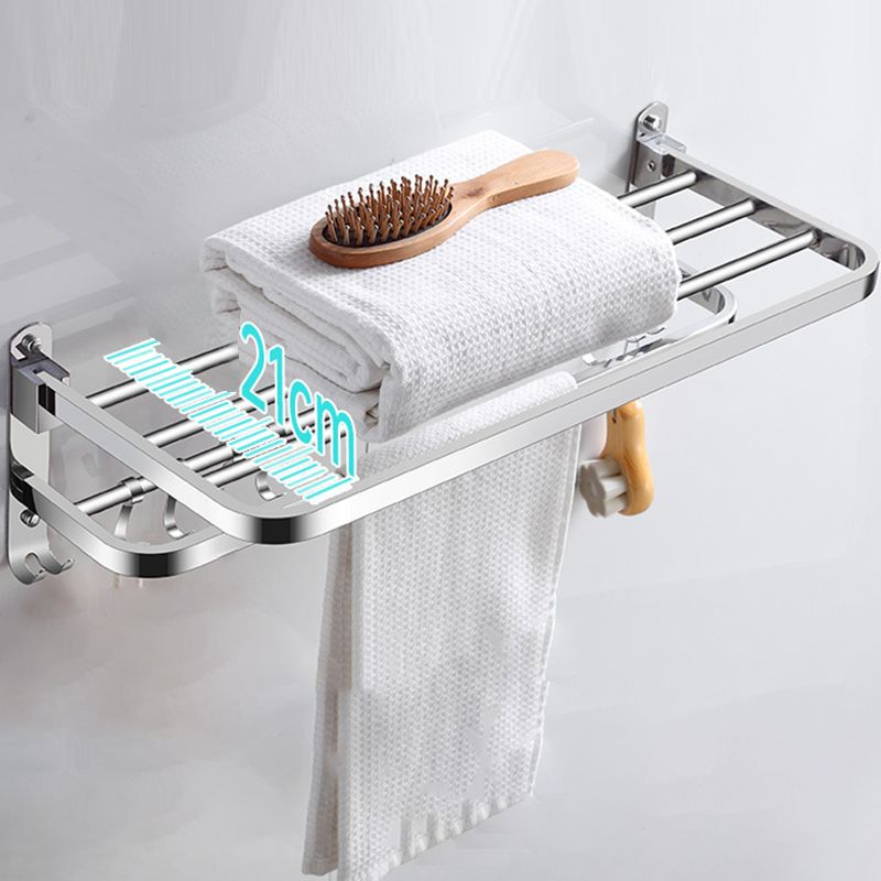 Lisslune | Modern Stainless Steel Bathroom Set Paper Holder Bathroom Shelf Bathroom Accessories