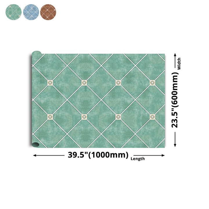 Lisslune | Rectangular Peel & Stick Tile PVC Single Tile for Kitchen and Bathroom