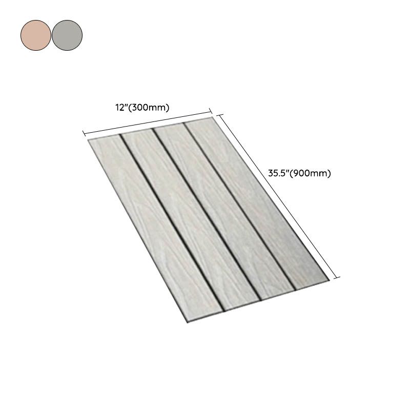 Lisslune | Classic square terrace tiles solid color composite tiles for outdoor use
