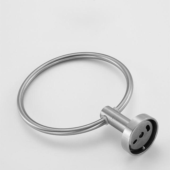 Lisslune | Stainless Steel Bathroom Set 3-piece Modern Style Simple Bathroom Accessory Set