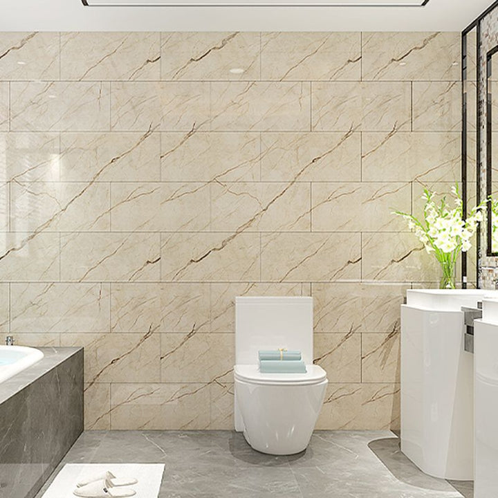 Lisslune | Single Tile Peel and Stick Back Splash Modern Style Bathroom Peel and Stick Back Splash