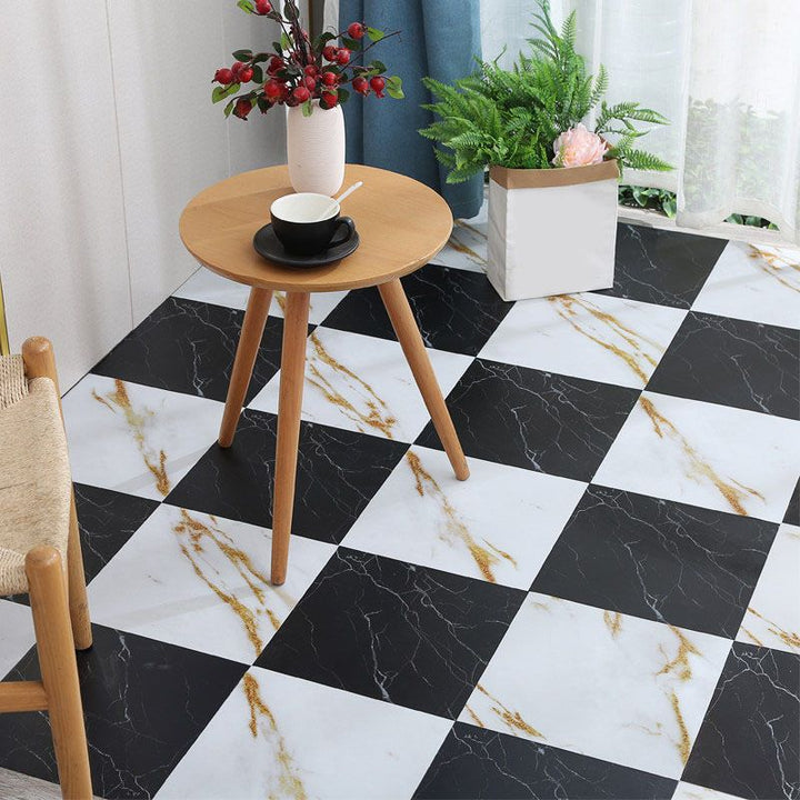 Lisslune | Modern Peel-and-Stick Tiles Plastic Single Tile Peel & Stick Mosaic Tile