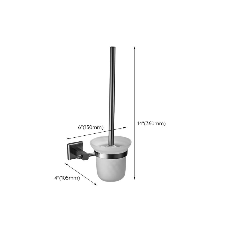 Lisslune | Traditional Brass Bathroom Accessory Set Gray Bathroom Accessory Set