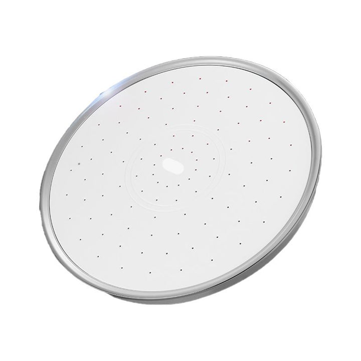 Lisslune | Round Showerhead Combo Modern Fixed Showerhead for Bathroom