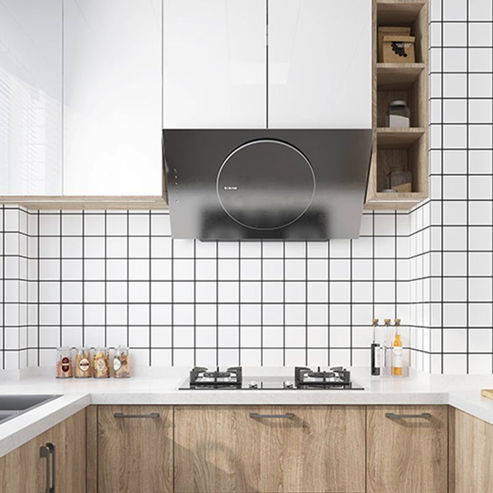 Lisslune | Modern Peel and Stick Tile PVC Rectangular 10 Pack Peel & Stick Field Tile for the Kitchen