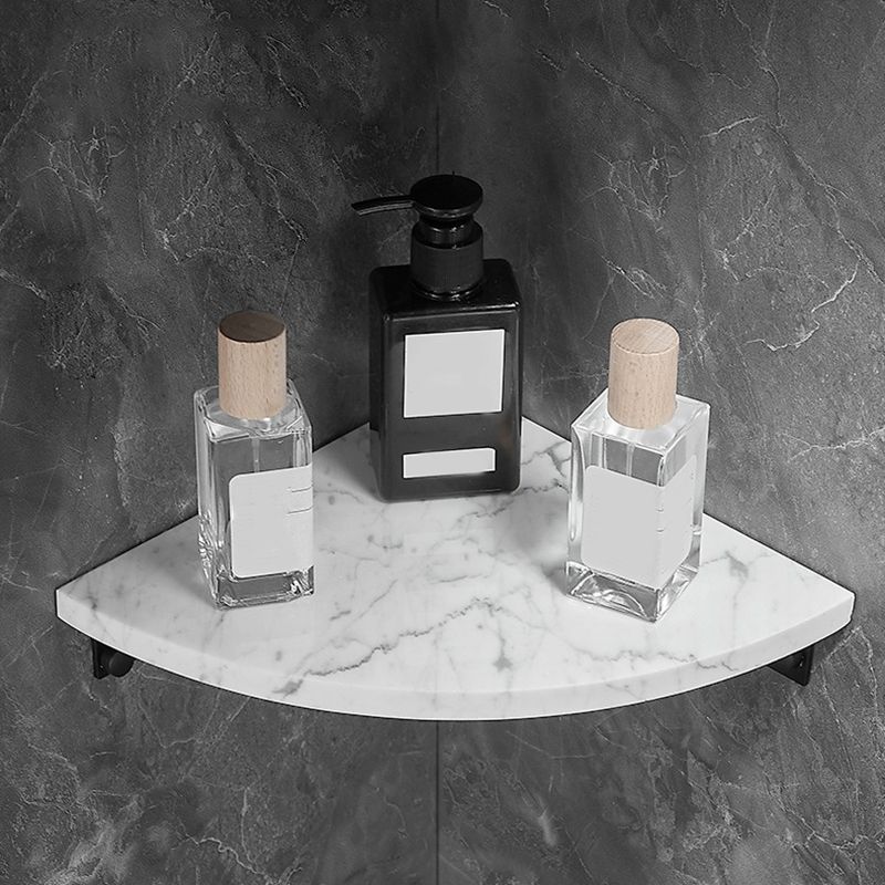Lisslune | Metal and Marble Bathroom Hardware Set as Individual Piece or Set in Black