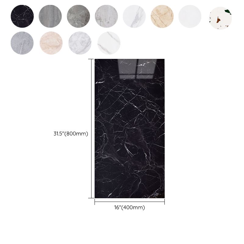 Lisslune | Plastic Peel and Stick Wall Tile Rectangular Waterproof Peel and Stick Wall Tile