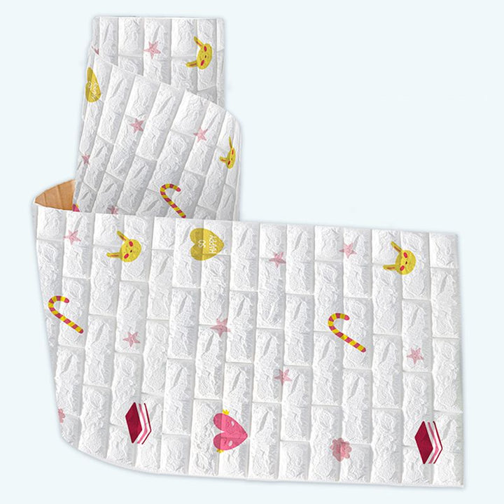 Lisslune | Modern Cartoon Wall Covering Peel and Stick Wall Ceiling for Bedroom