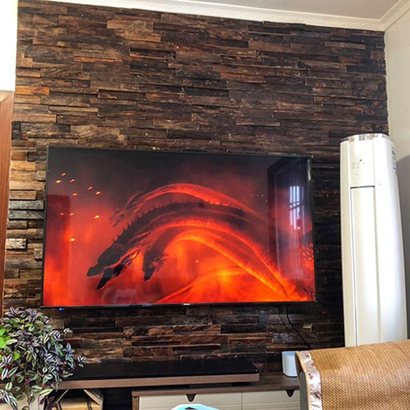 Lisslune | Solid Wood Wall Panel Modern Minimalist Living Space Commercial Wall Panel (1-Pack)