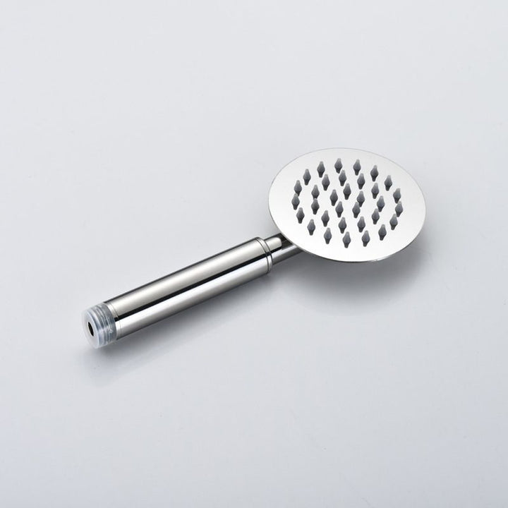 Lisslune | Home Round Dual Shower Heads Modern Style Wall Mounted Metal Dual Shower