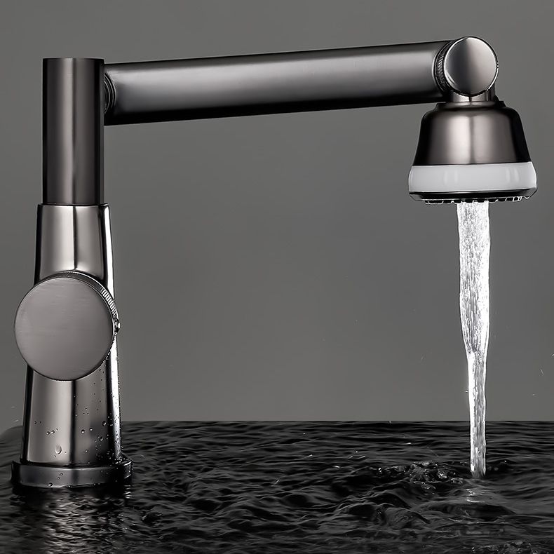 Lisslune | Knob Handle Widespread Bathroom Faucet Industrial Sink Faucet