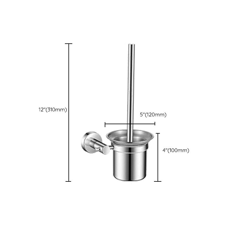 Lisslune | Modern Stainless Steel Bathroom Set Paper Holder Bathroom Shelf Bathroom Accessories