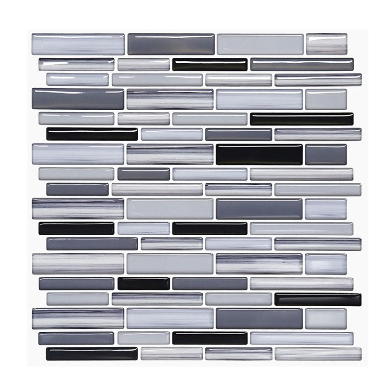 Lisslune | Wall tile paste Wallpaper Floral check pattern Wallpaper tile