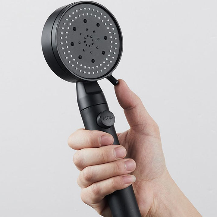 Lisslune | Plastic handheld shower wall-mounted shower head with adjustable spray pattern