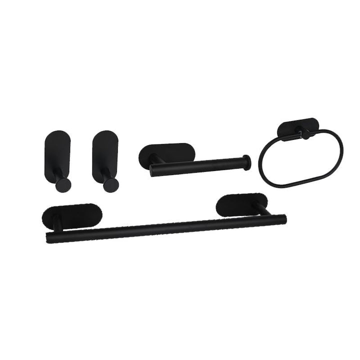 Lisslune | Stainless Steel Bath Set Modern Style Simple Bathroom Accessory Set