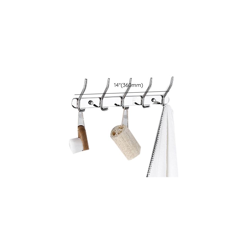 Lisslune | Modern Bathroom Set with Bathroom Shelf/Towel Bar Polished Chrome Bathroom Accessory Set