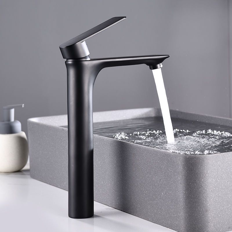 Lisslune | Glam Vessel Sink Faucet Brass Lever Handles with Water Hose Sink Fixture
